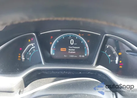 2019 Honda Civic Ex-L из США, поврежденный, VIN 19XFC1F78KE207502